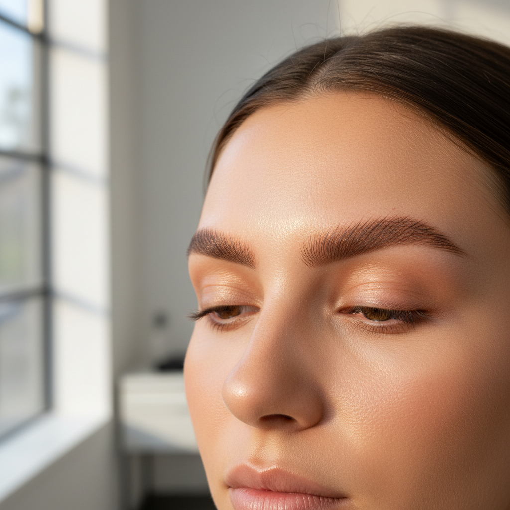 Ombre Powder Brows for Oily Skin: A Lasting Solution