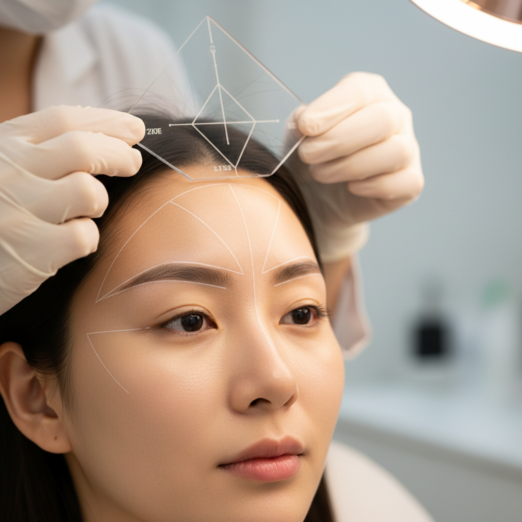 Balanced Brows in Koreatown LA: The Science of Symmetry